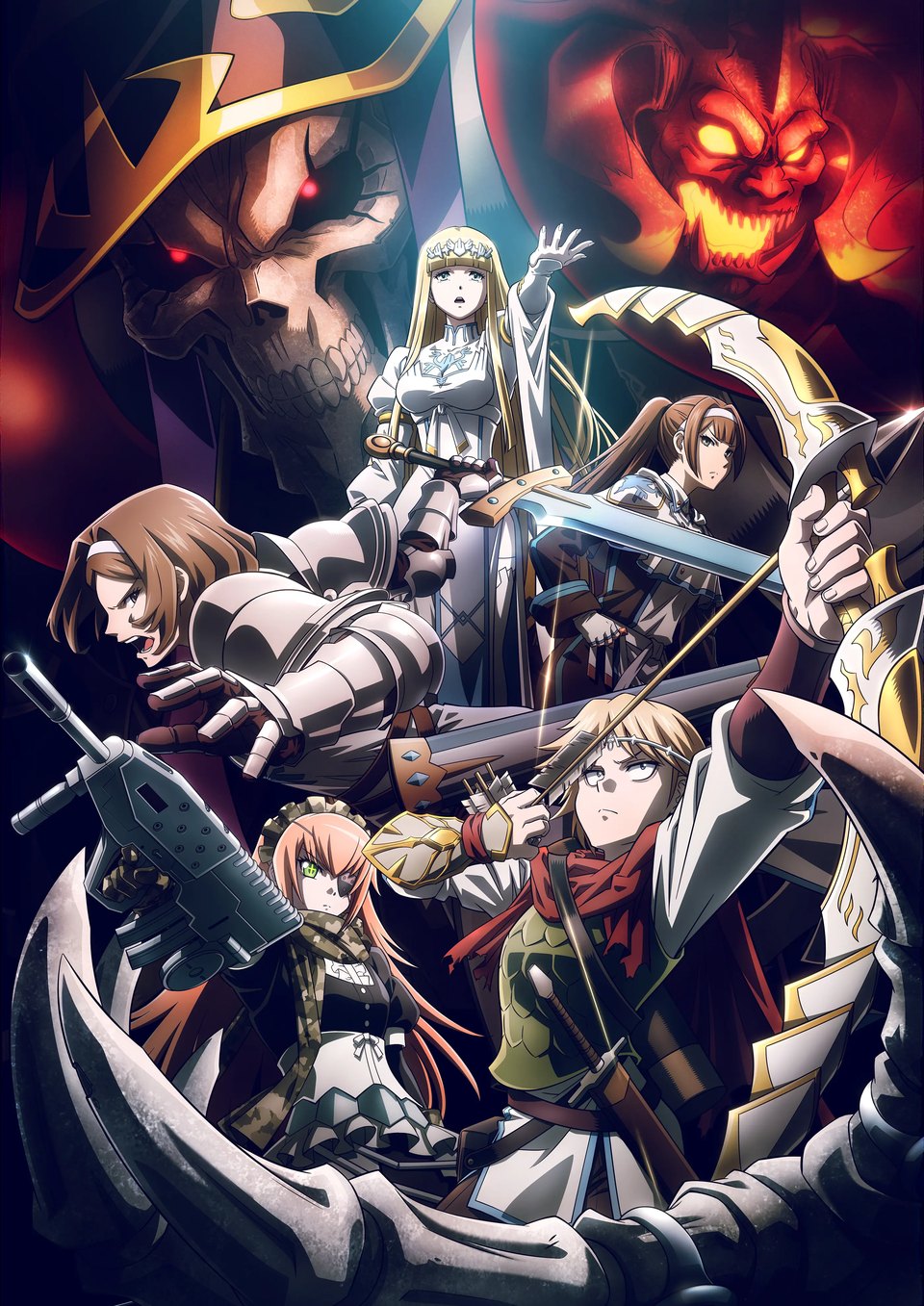 劇場版「オーバーロード」聖王国編のキービジュアル（公式サイトより）